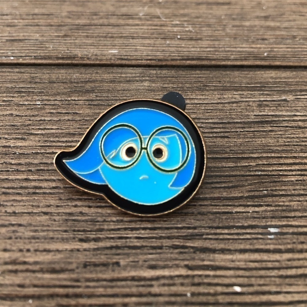 Disney Official Trading Pin: Pixar's Inside Out: Sadness Head